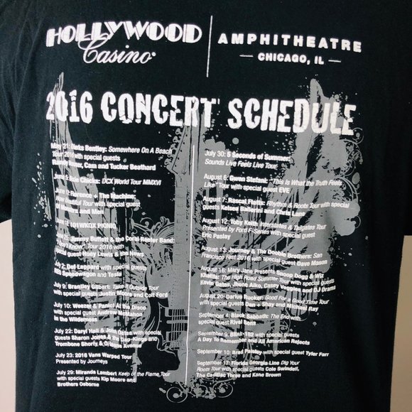 Hollywood Casino Amphitheatre 2016 Concert Tour T - Picture 4 of 5
